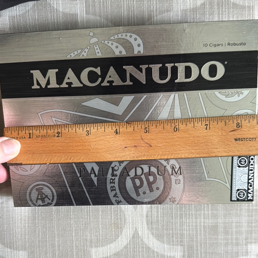 Palladium Cigar Box - Picture 6 of 8